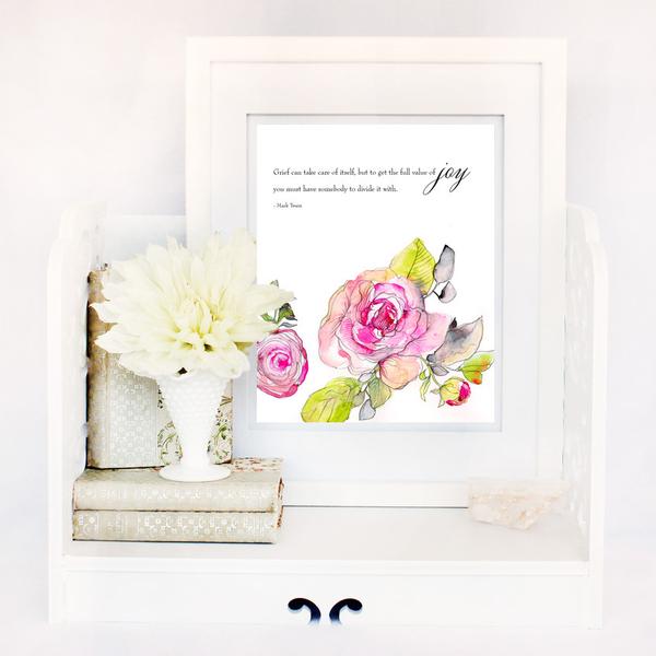 600x600 Watercolor Art Prints