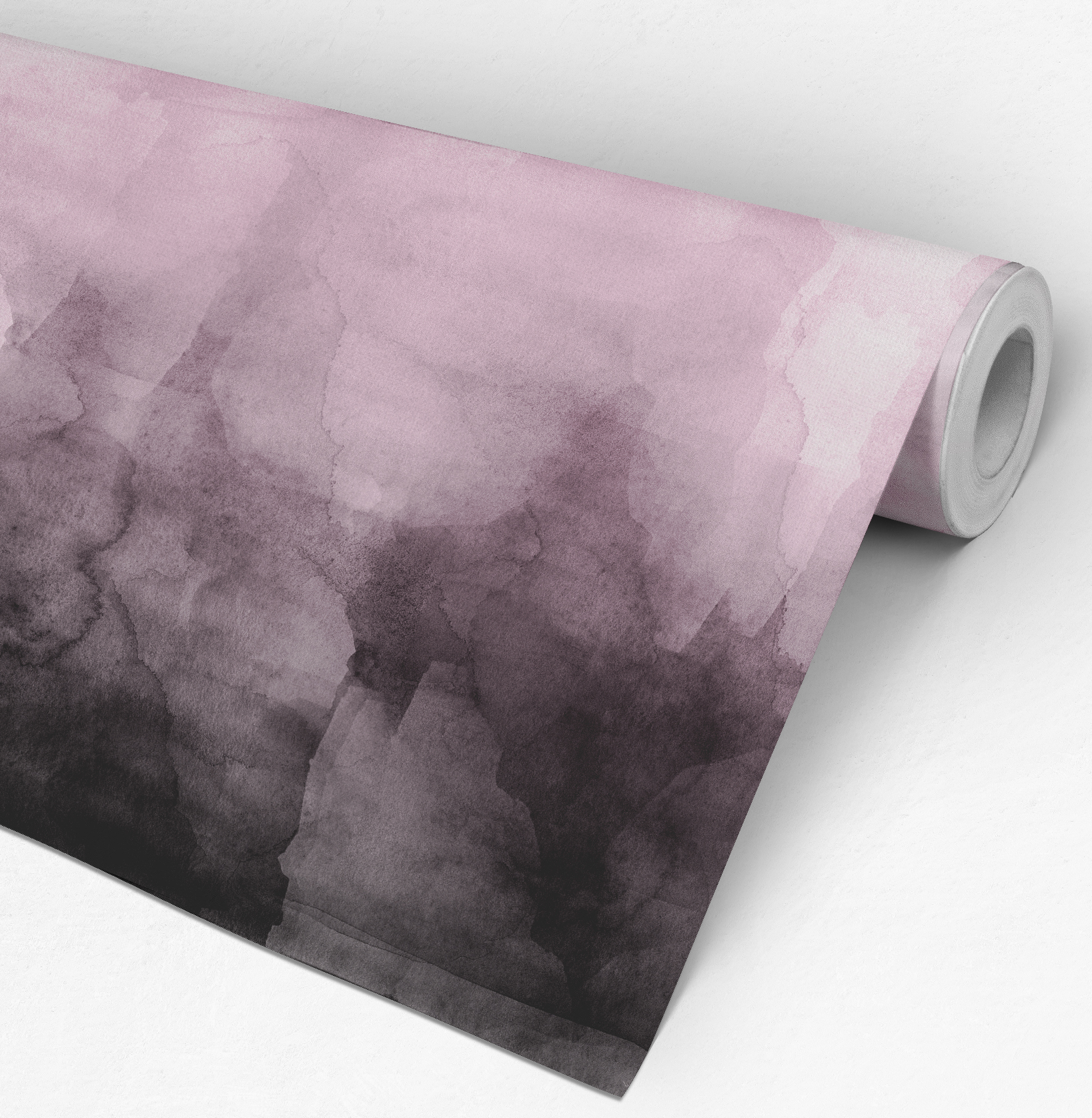 1637x1676 Pink Quartz Ombre Watercolor Wallpaper