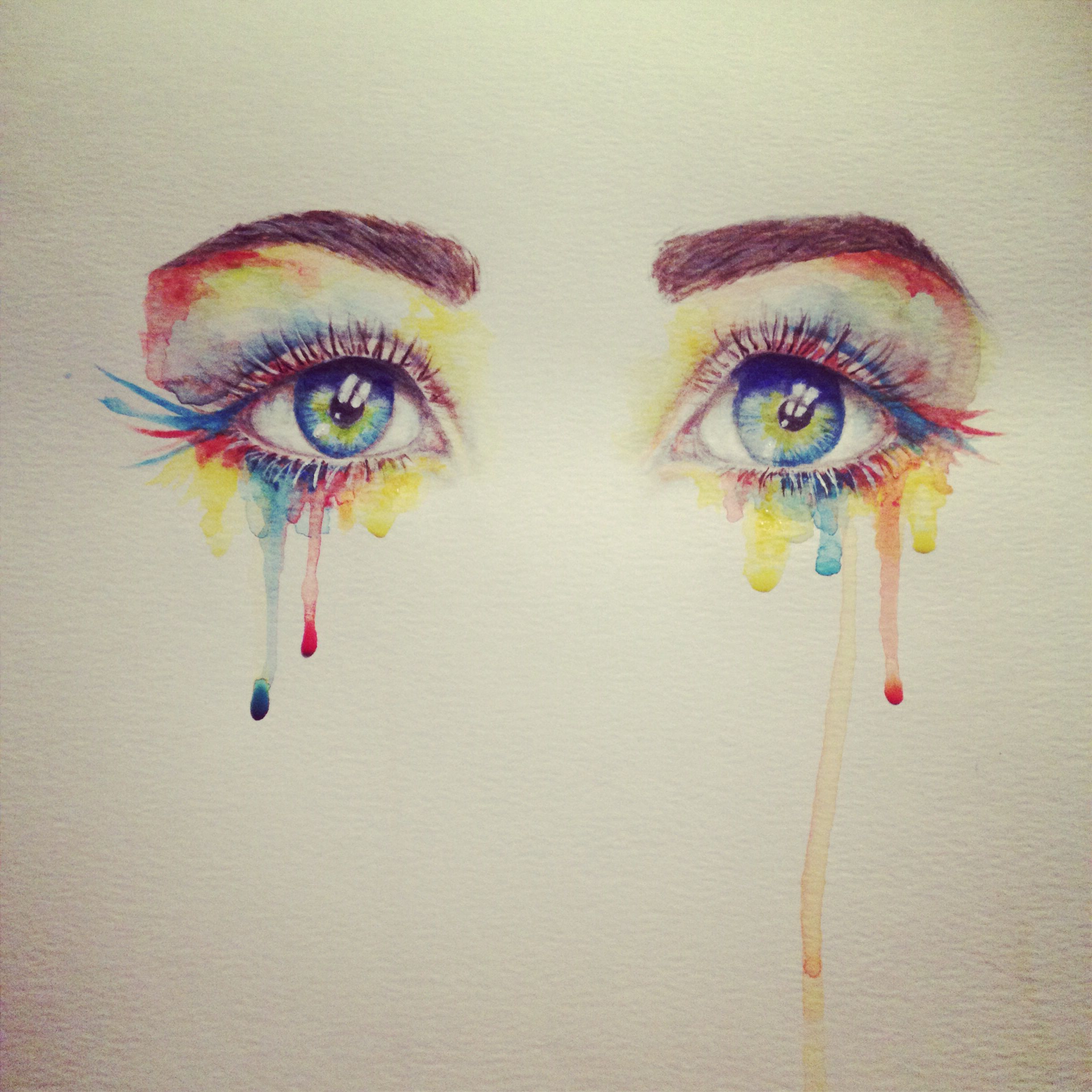 2448x2448 Watercolor Paintings Of Eyes Watercolor Eyes Miranda Watson Art