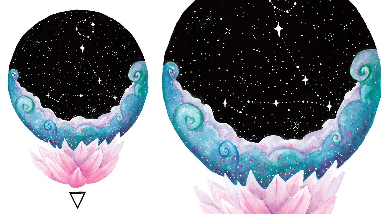 1280x720 Pisces Watercolor