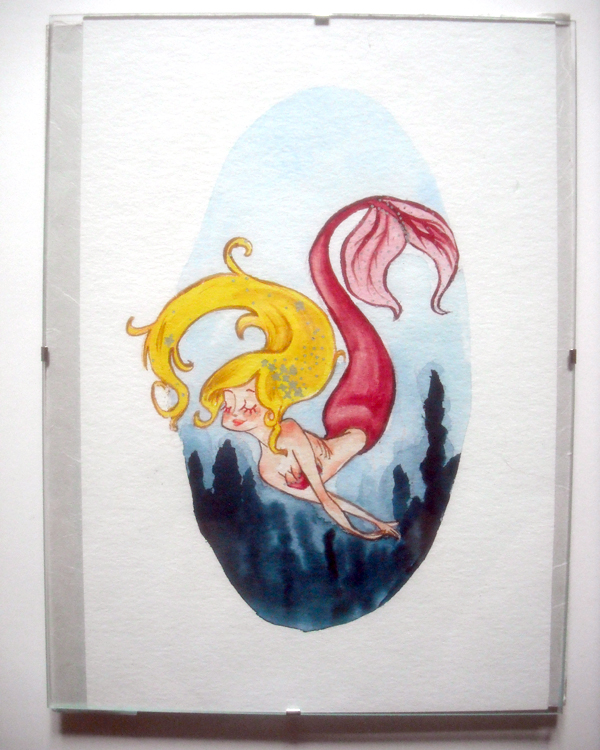 600x750 Art Of Tam Pisces Watercolor Illustration