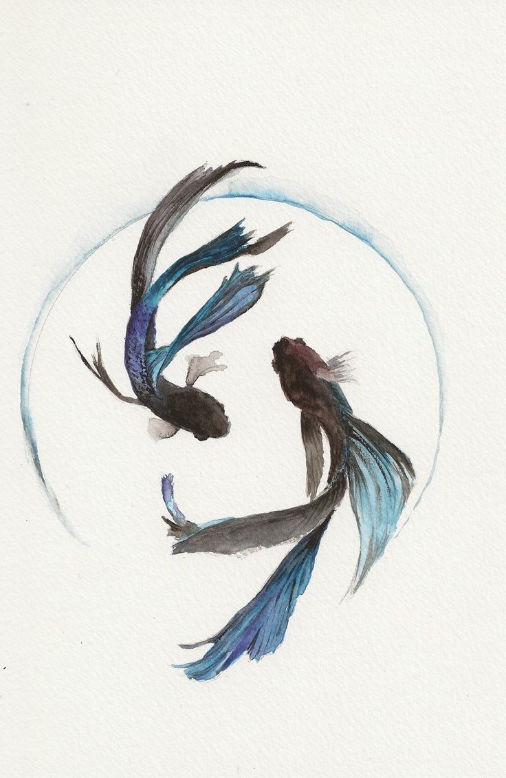 736x1130 Pisces Tattoo