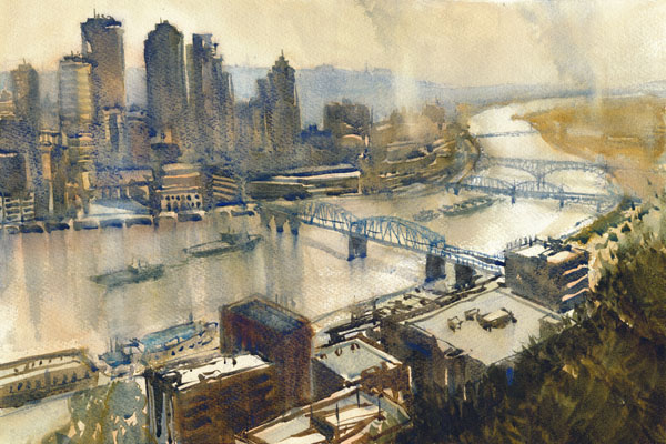 600x400 River Traffic, Pittsburgh Thomas Bucci