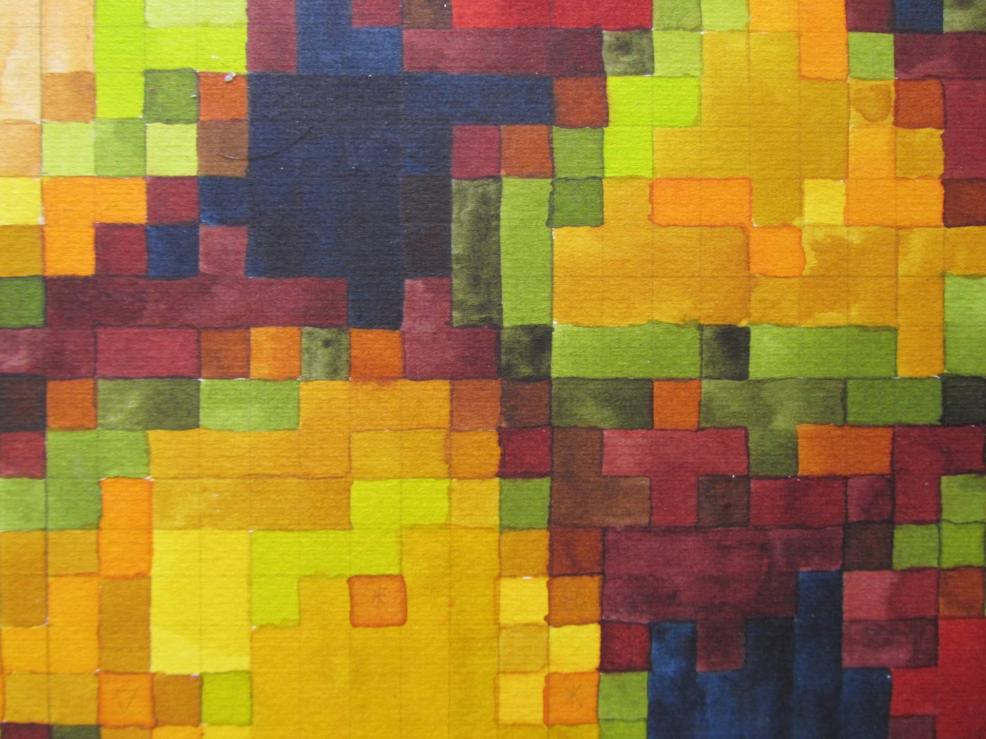 1920x1440 Saatchi Art Banana On Pixel (Watercolor) Painting By Teresa