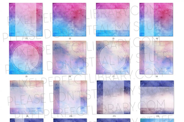 720x479 Watercolor Background Pack