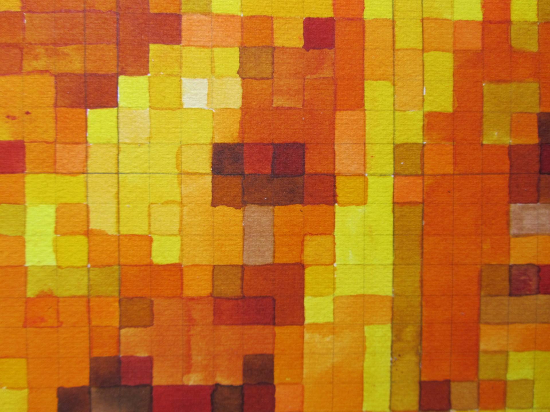 1920x1440 Fries On Pixel (Watercolor) Painting By Teresa Fieltrovitz