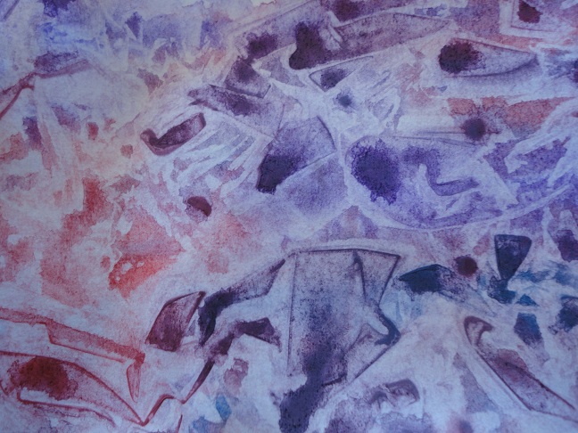 648x486 Learners In Bloom Watercolor Textures With Salt And Plastic Wrap