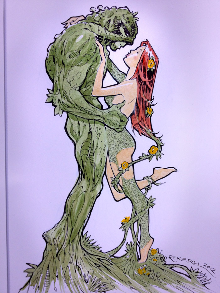 700x933 Swamp Thing Amp Poison Ivy The Board