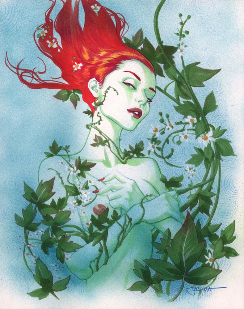 790x1000 The Art Of Joshua Middleton Poison Ivy