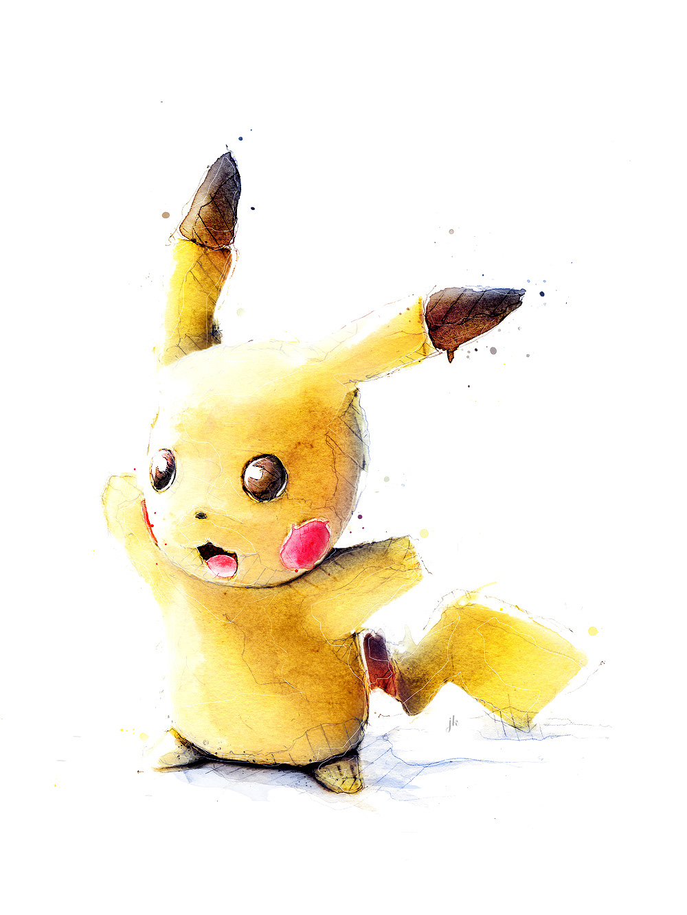 1000x1333 Watercolour Pokemon On Behance