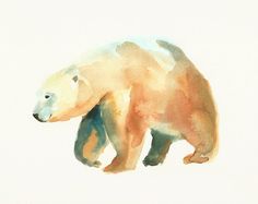 236x187 Mother And Baby Polar Bears Watercolor Susan Windsor Watercolors