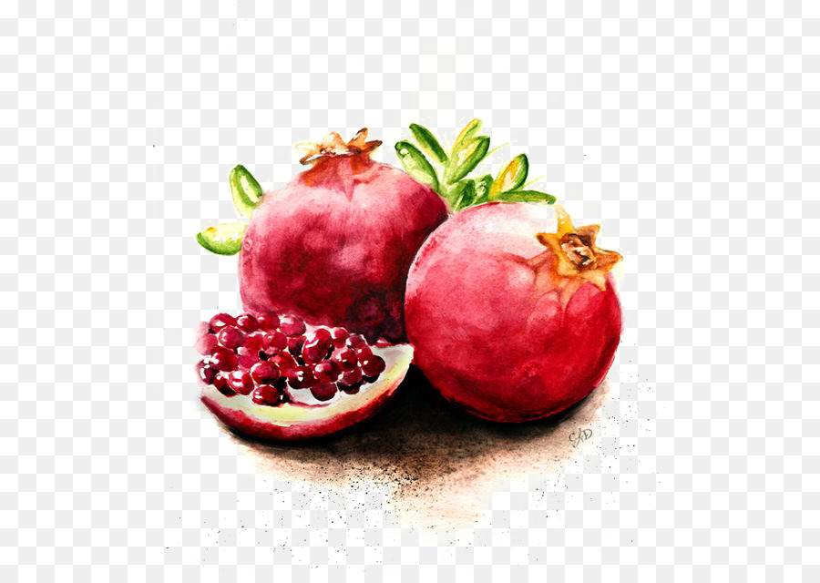900x640 Pomegranate Juice Pomegranate Juice Fruit Watercolor Painting