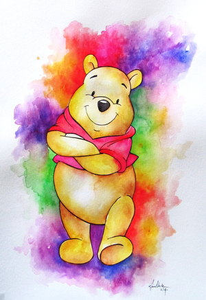 300x437 Winnie The Pooh Splash