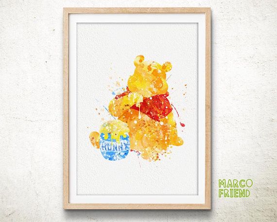 570x456 Disney Prints, Winnie The Pooh Prints, Bear Print, Poster