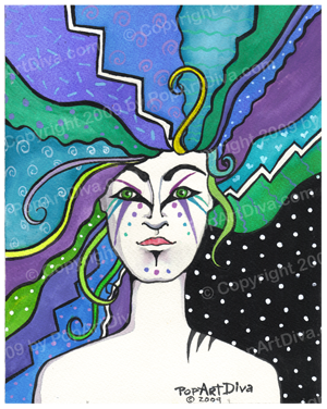 300x376 Pop Art Divas The Original Art Of Popartdiva