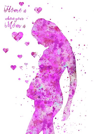 389x550 Pregnancy, Pregnant Woman, Watercolor Pregnancy, Quote Of