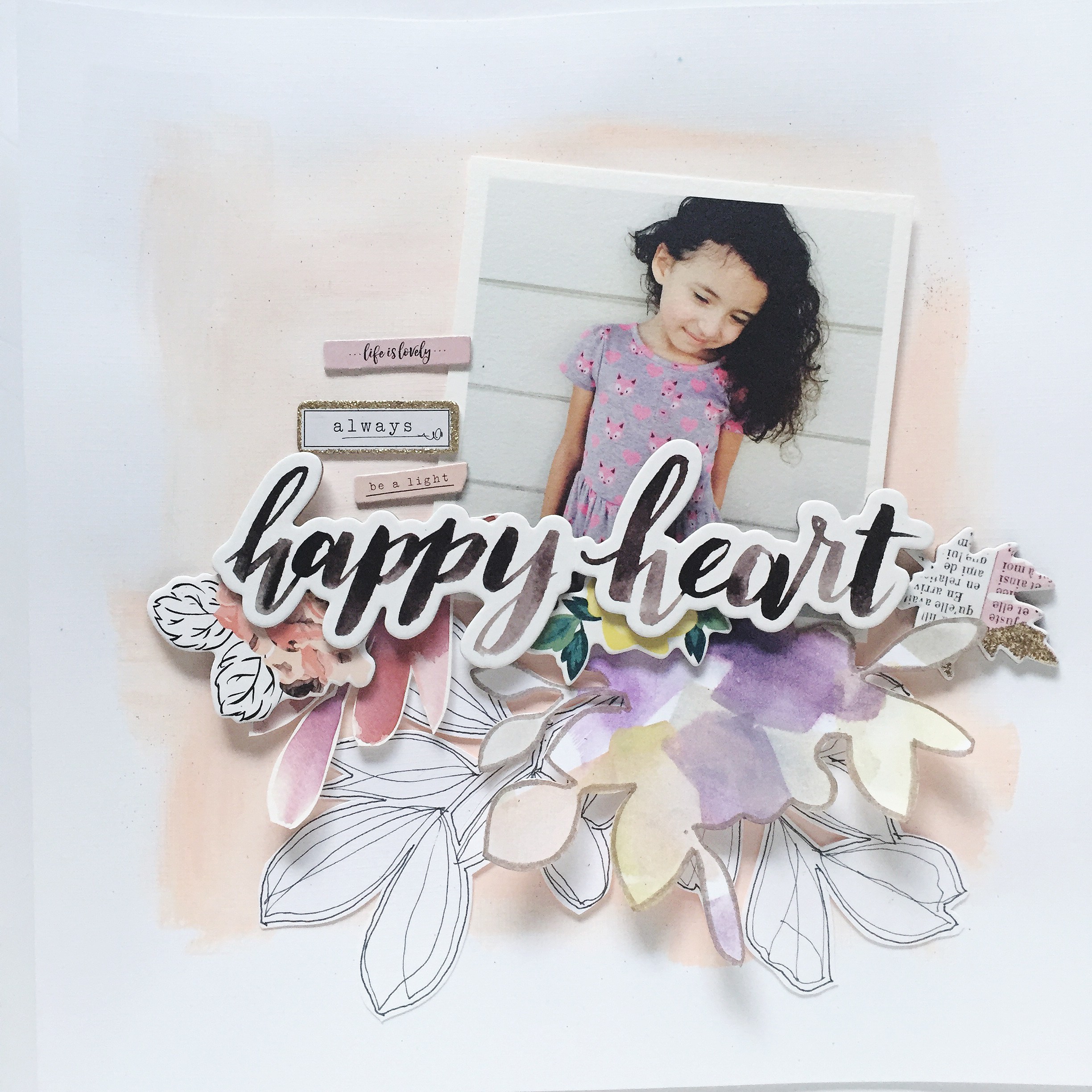 2448x2448 Pretty Watercolor Background