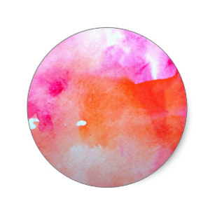 307x307 Watercolor Background Stickers Zazzle Au