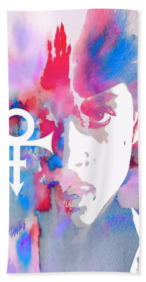 500x967 Prince Watercolor Hand Towel For Sale By Dan Sproul