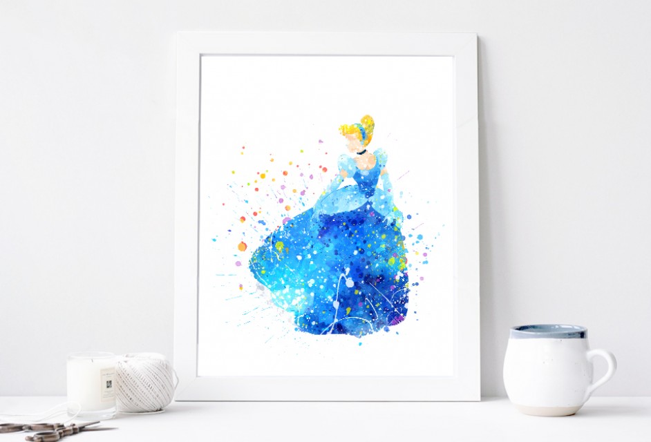 942x640 Cinderella Print