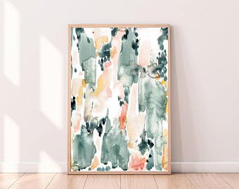 340x270 Abstract Watercolor Etsy