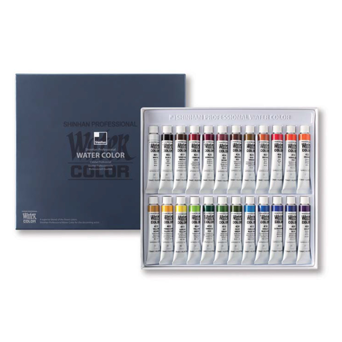 700x700 Shin Han Swc Professional Water Color 7.5ml 24 Tube Set