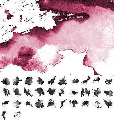 450x485 30 Free Watercolor Photoshop Brush Sets
