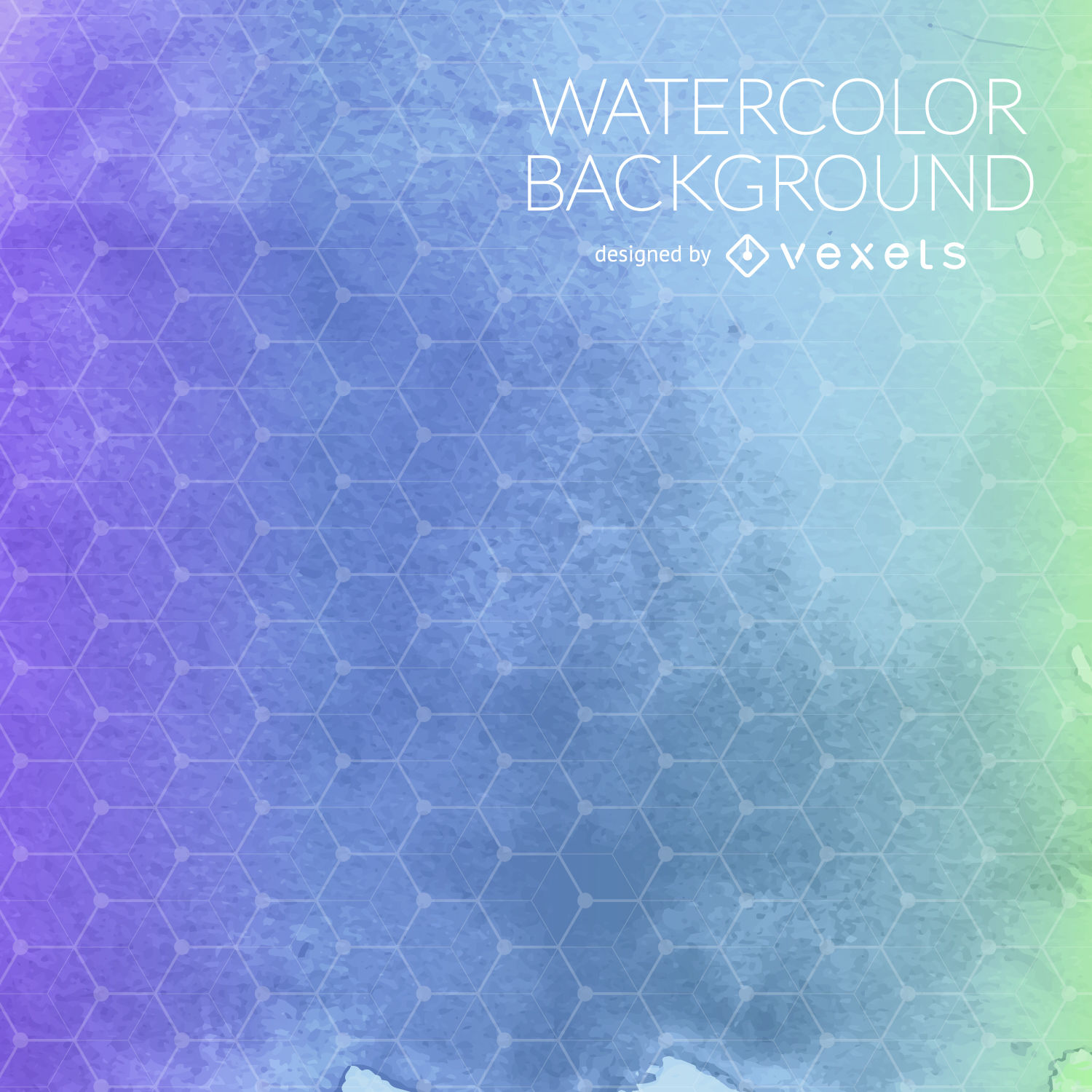 1500x1500 Purple Blue Watercolor Background Mesh