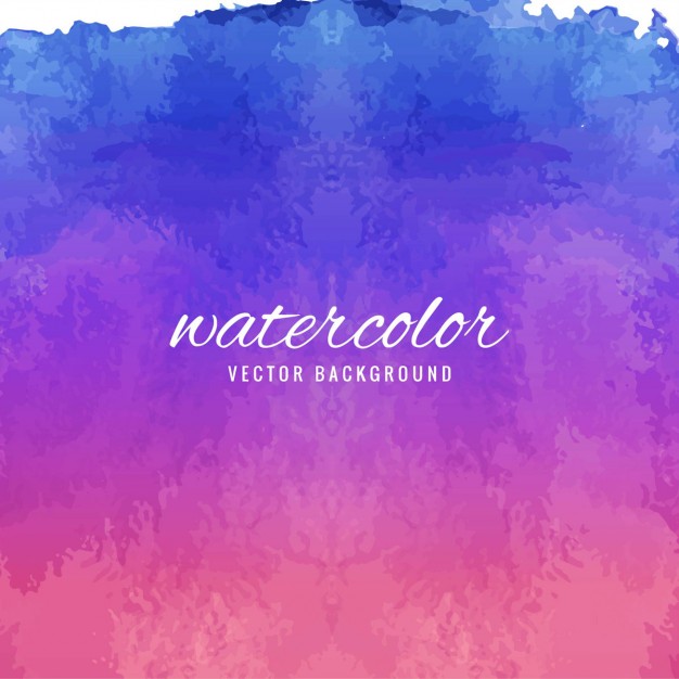 626x626 Watercolor Background In Purple And Blue Tones Vector Free Download