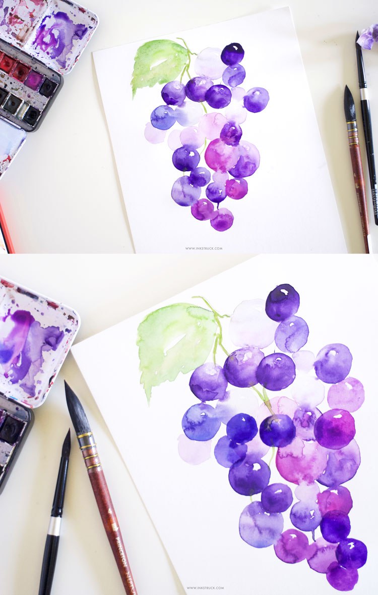 750x1178 Loose Watercolor Painting