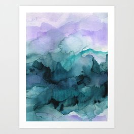 264x264 Watercolor Abstract Art Prints Society6