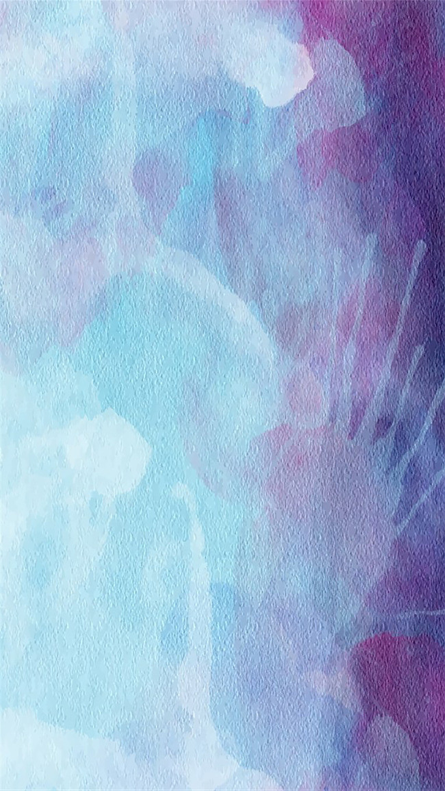 650x1155 Gradient Blue Background Purple Watercolor Background H5