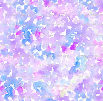 400x394 Abstract Purple Watercolor Background Wallpaper