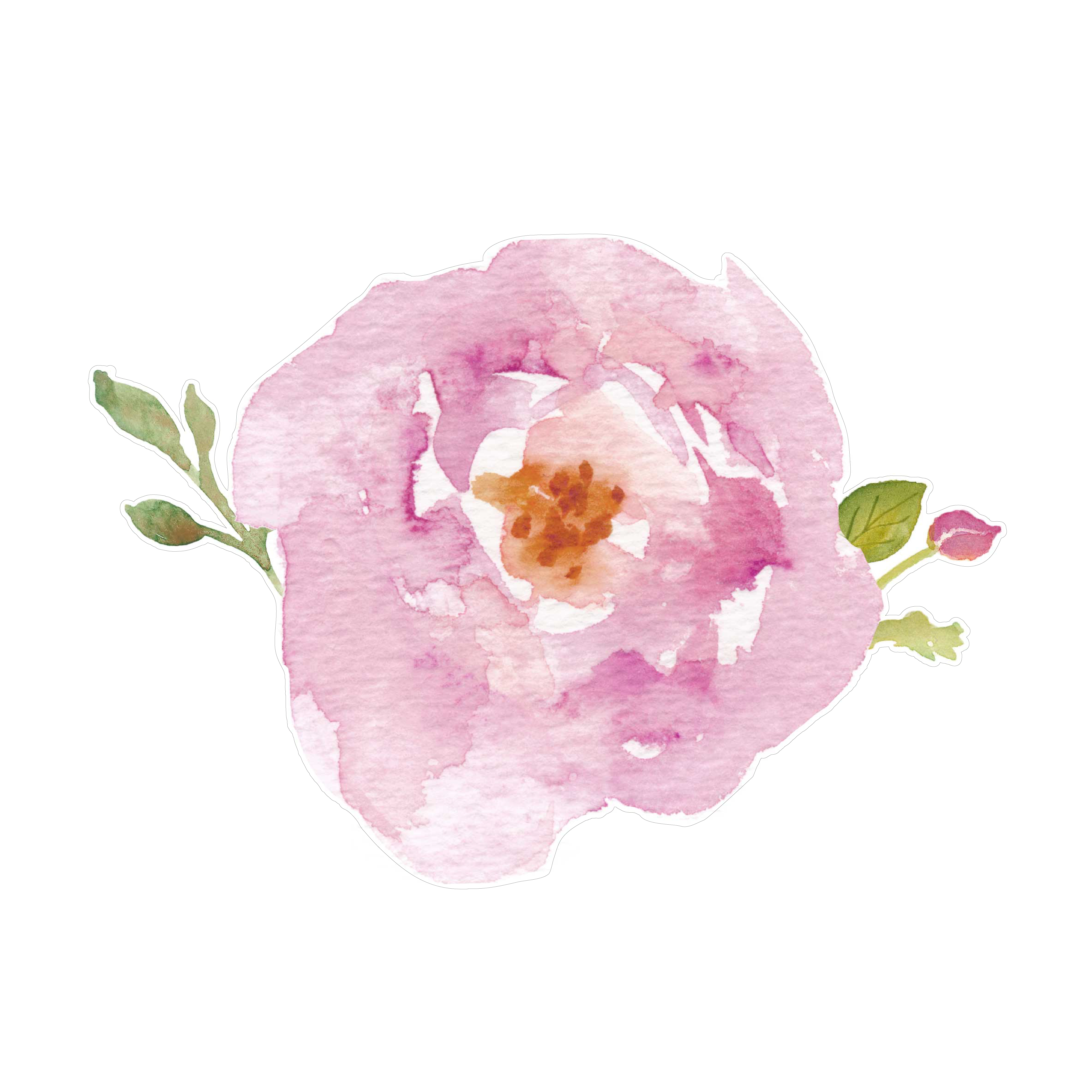 5100x5100 Download This Cute Flower Svg Cut File. Purple Watercolor Flowers