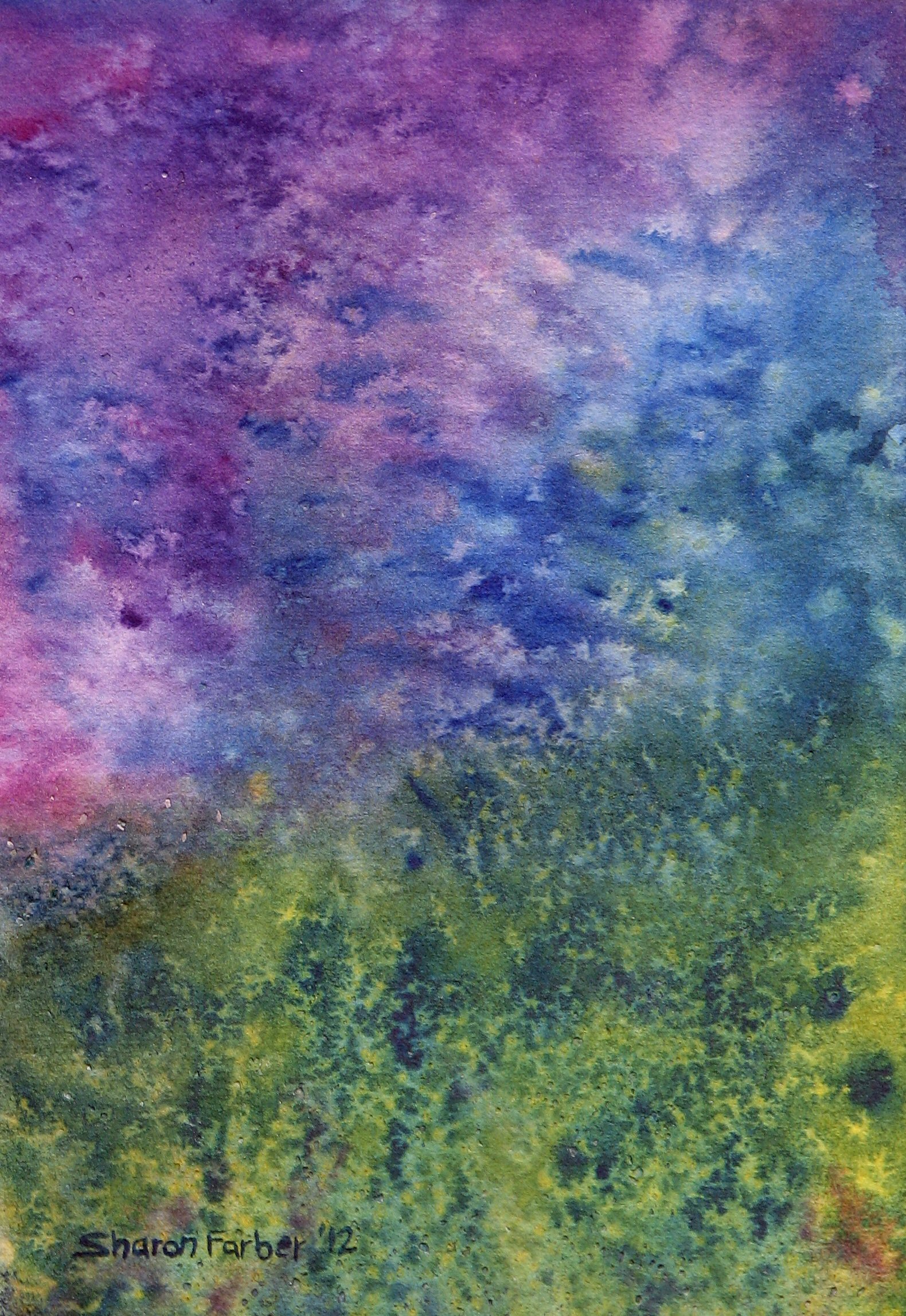 1580x2295 Sharon Farber, Art, Artist, Paintings, Watercolors, Painted Path