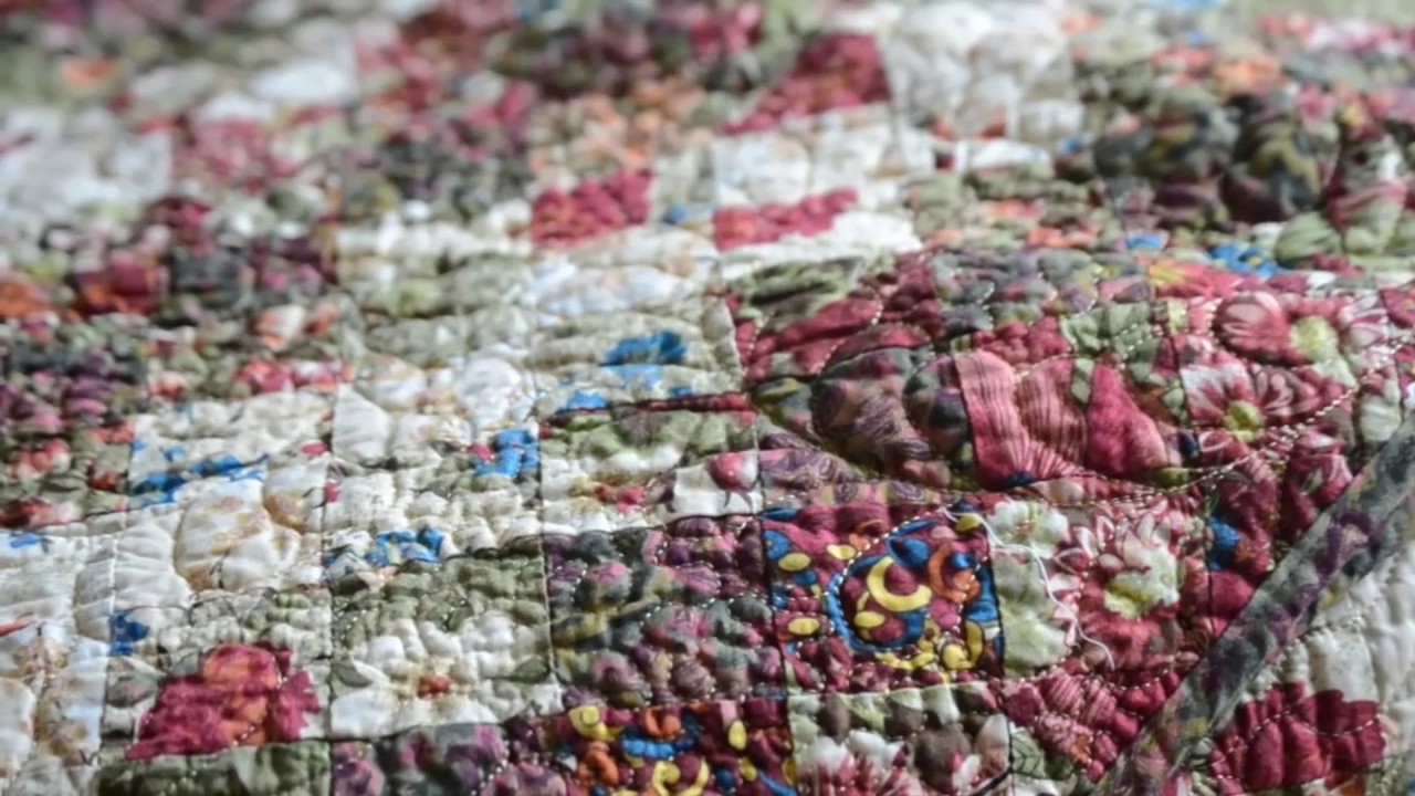 1280x720 Donna Sharp Watercolor Irish Chain Quilt