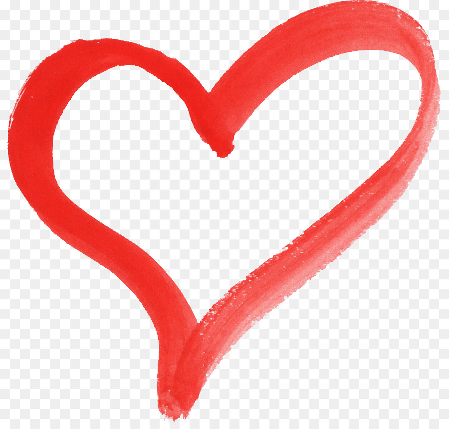 900x860 Transparent Watercolor Heart Watercolor Painting Red