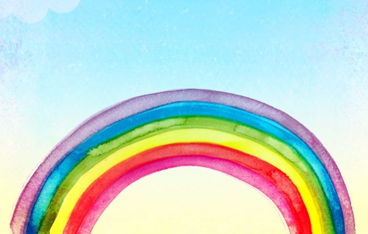 750x477 How To Arrange A Rainbow Party (1904)