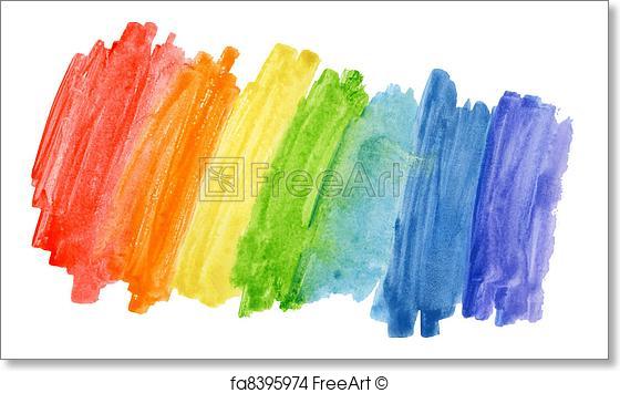 560x355 Free Art Print Of Watercolor Background. Abstract Watercolor