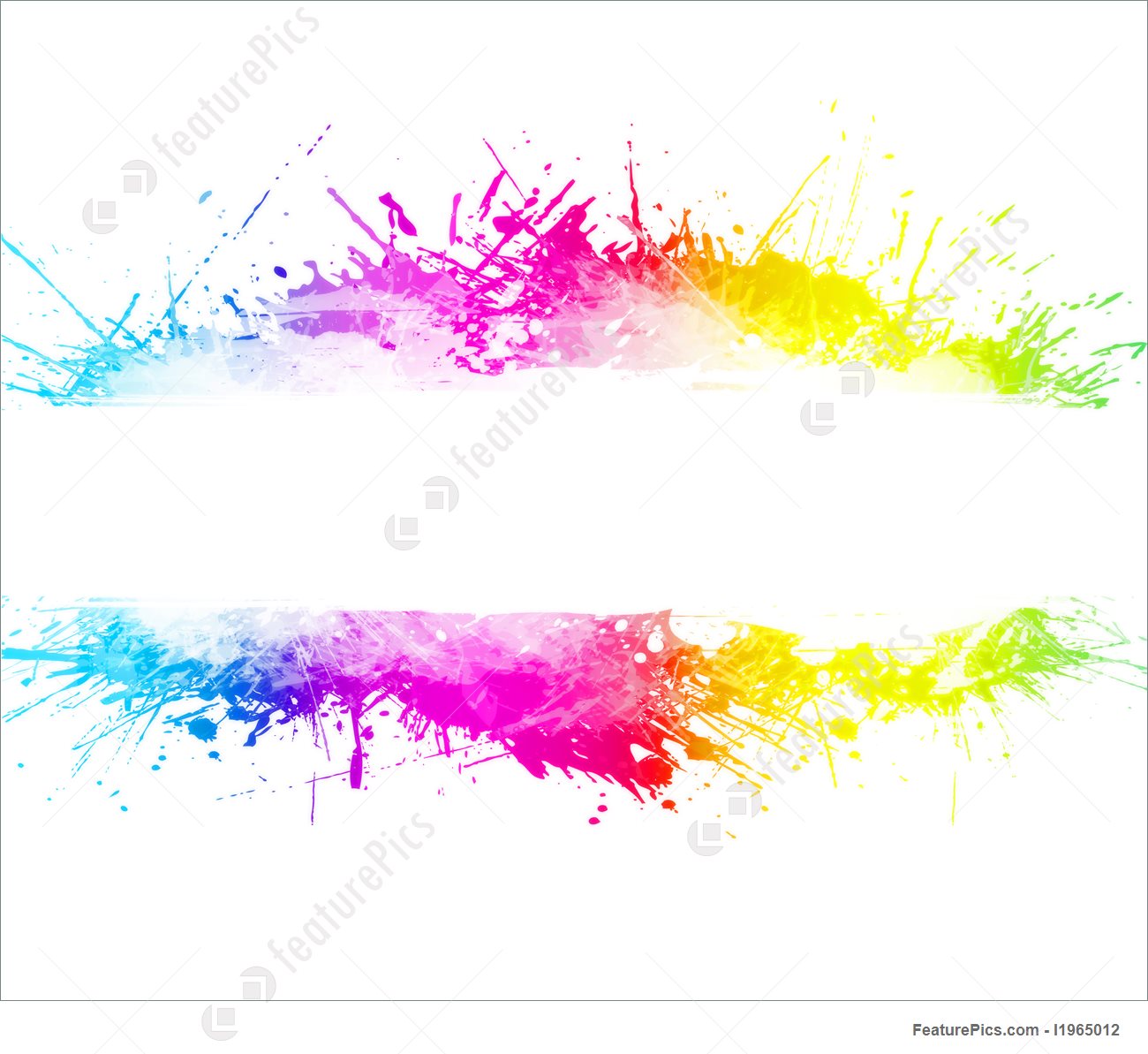 1300x1193 Rainbow Washed Watercolor Splatter Background
