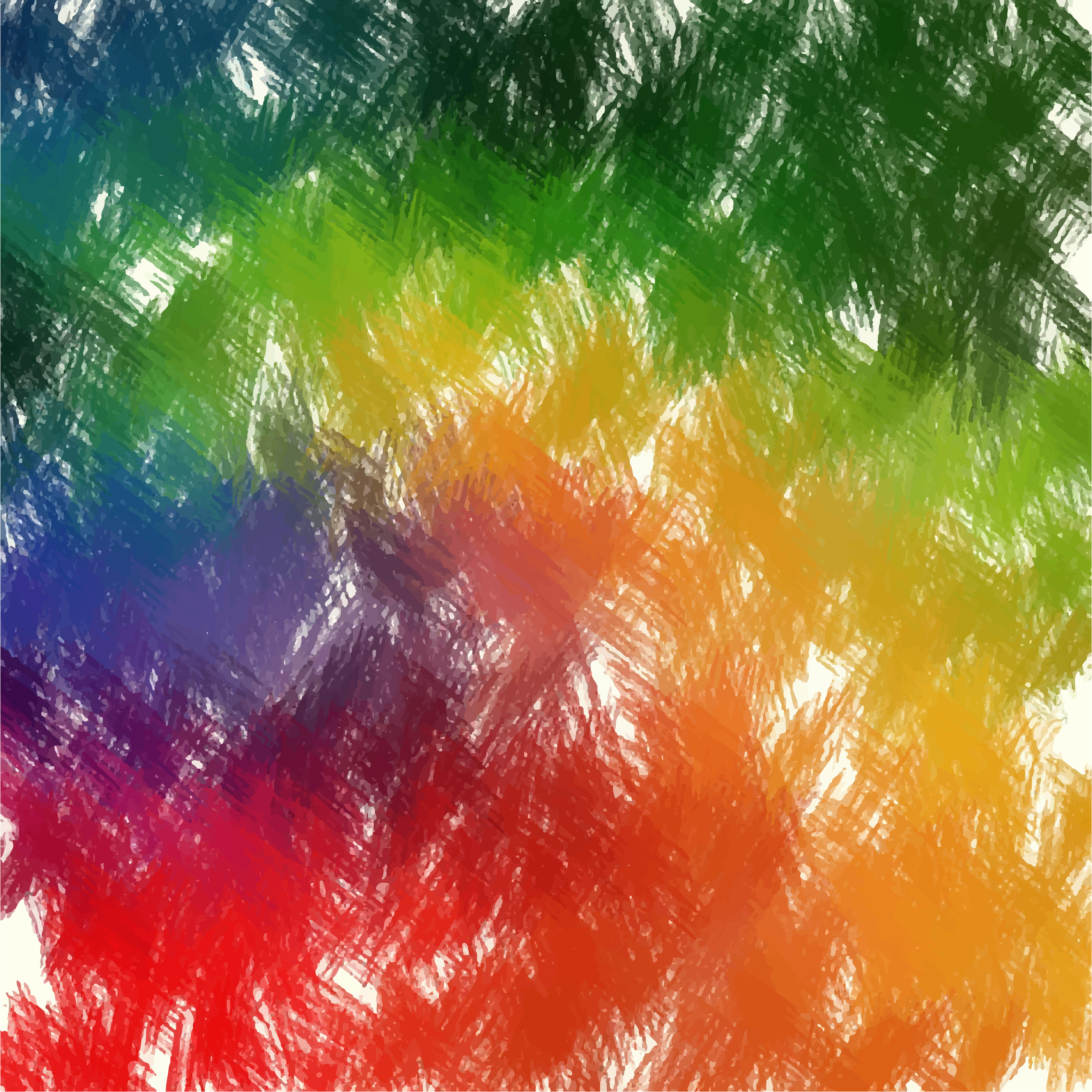 3333x3333 Rainbow Watercolor Background 123freevectors