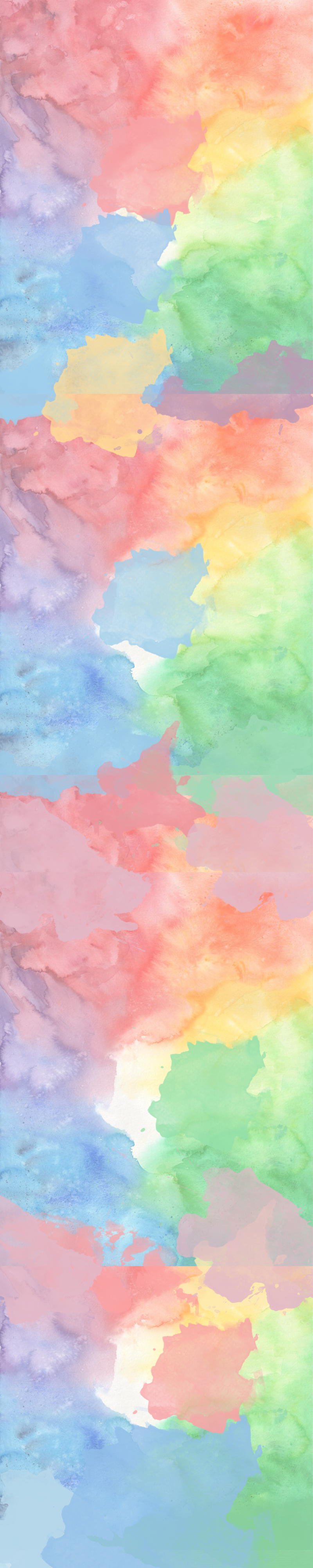 800x4000 Rainbow Watercolor Custom Box Background By Frostykat13