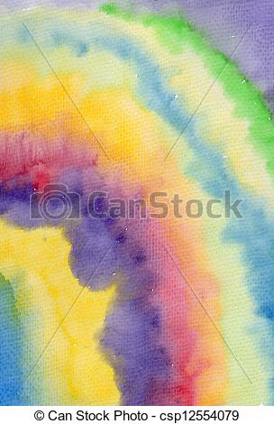304x470 Abstract Watercolor Rainbow . Watercolor Background Color Of The