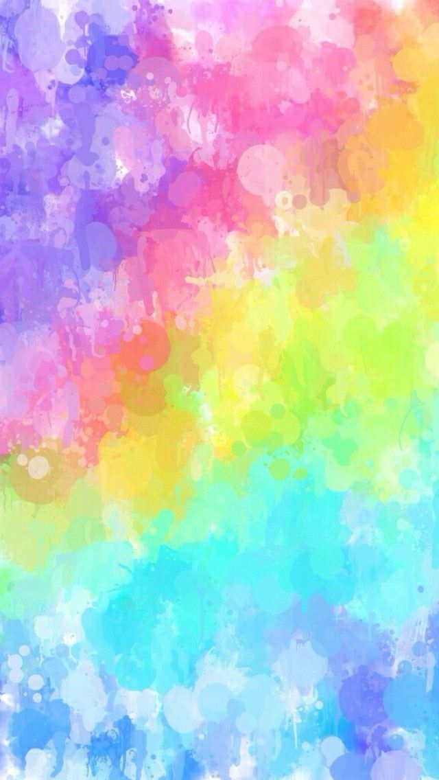 640x1136 Rainbow Watercolour Daimons Rainbows, Watercolor