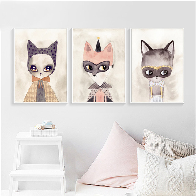 640x640 Online Shop Cartoon Canvas Prints Princess Posters Cute Miss Rat