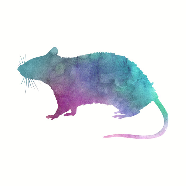 630x630 Adore Rats Watercolor