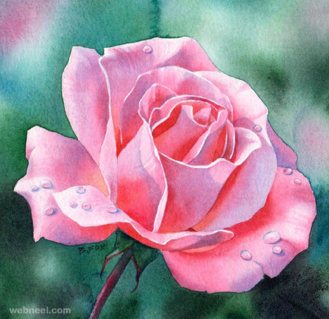660x640 Watercolor Painting Flower 11