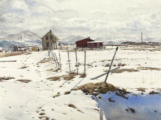 557x417 Stanislaw Zoladz Realistic Watercolor Paintings Watercolour