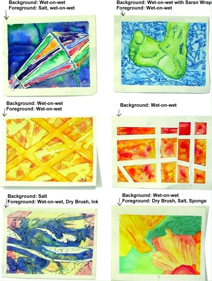 710x941 Watercolor Painting Experimentation