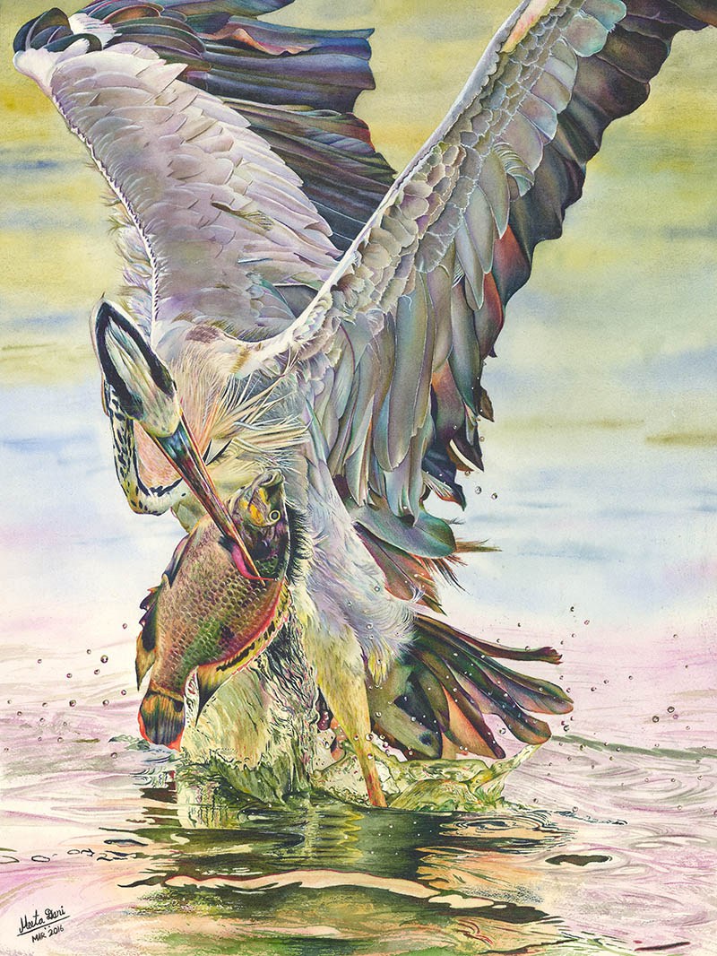 800x1066 ~ Guest Artist Photorealism In Watercolors By Meeta